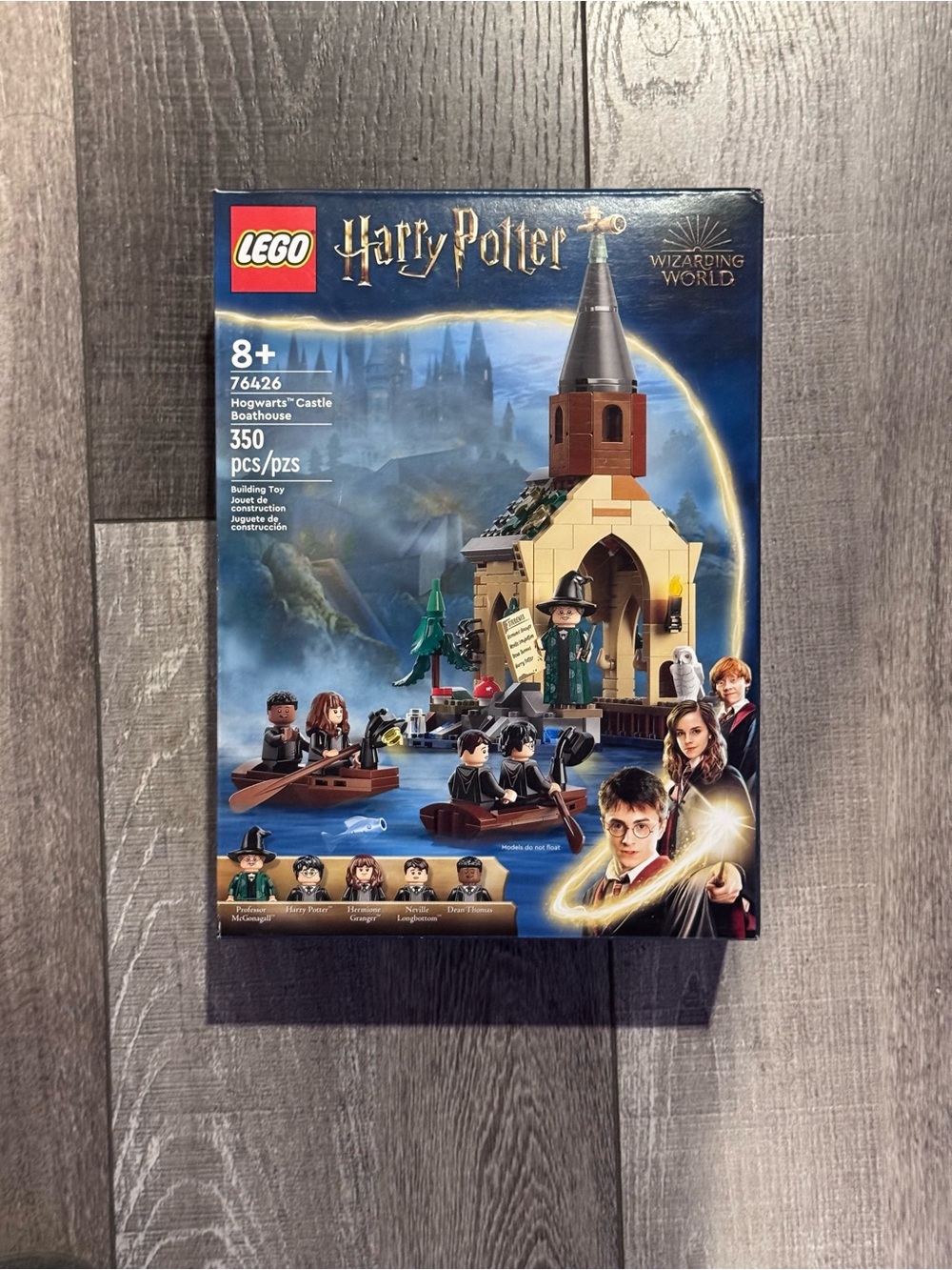 LEGO Harry Potter Hogwarts Castle Boathouse Set - Blue, Tan, Brown, Black